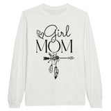 Mom's Girl Gang - Join the Tribe with Our Stylish Sweatshirt - White - Print Material