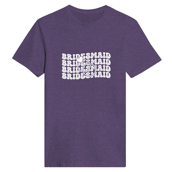 Cherish the Moments - Bridesmaid Edition - Heather Purple - Crewneck T.shirts