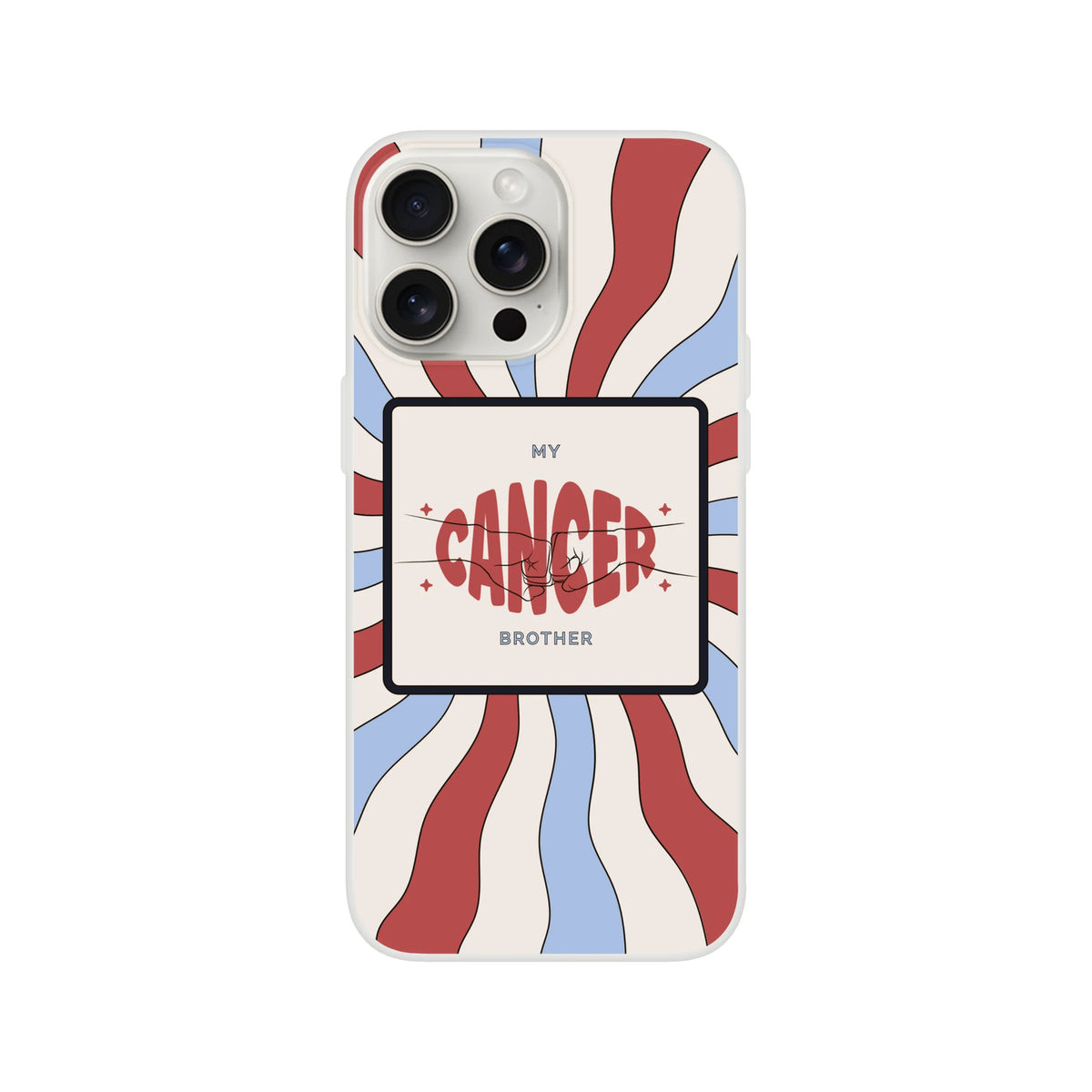 Zodiac Flexi Case for Brother’s Style - iPhone 15 Pro Max Cancer - Phone Case