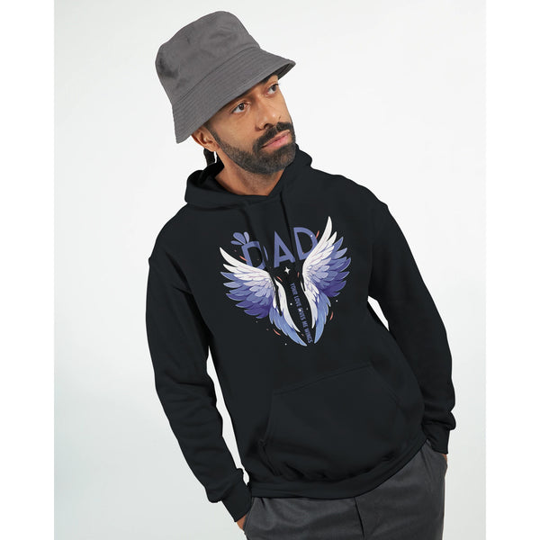 Soaring High - Celebrating Fatherhood - Black - Hoodies