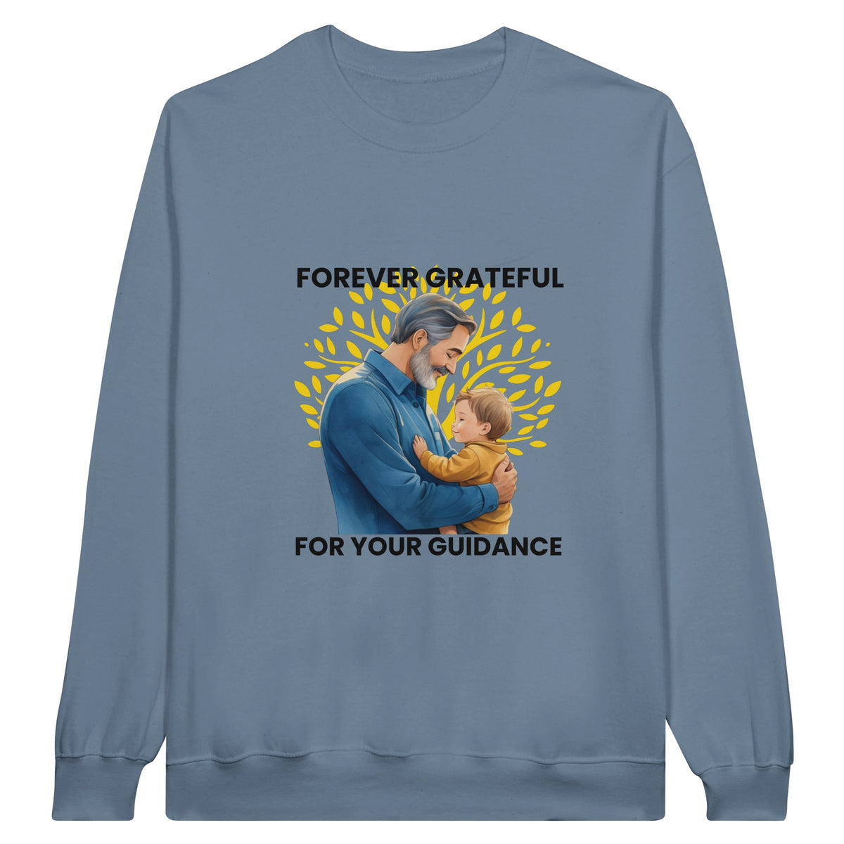 Guided by Love - Cherished Moments with Dad Sweatshirt - stone blue - Sweatshirts