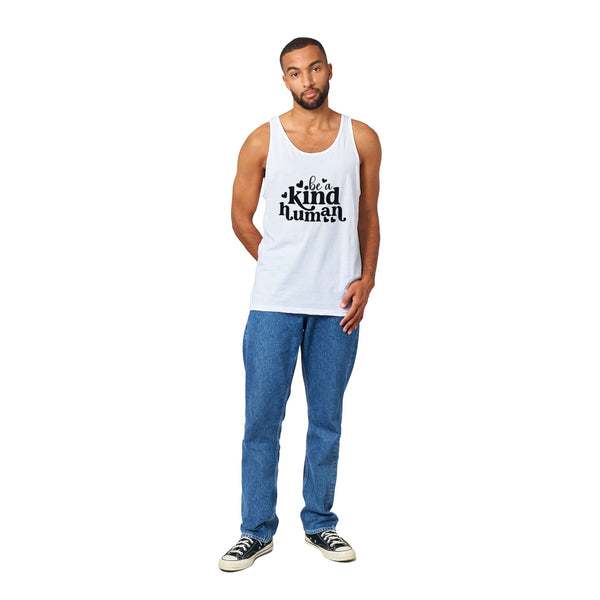 Embrace Empathy - Be a Kind Human - - Tank Tops