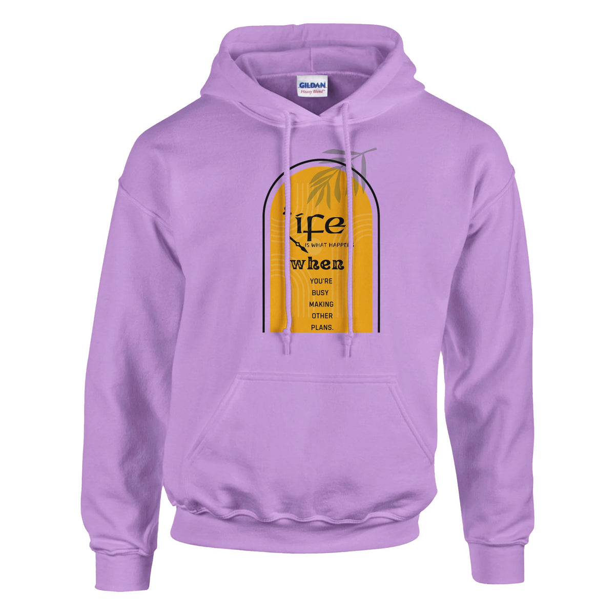 Life Happens - Embrace the Moment - Orchid - Pullover Hoodies