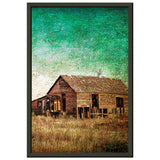 Rustic Serenity - Echoes of a Bygone Era - 30x45 cm 12x18″ - Metal Framed Posters