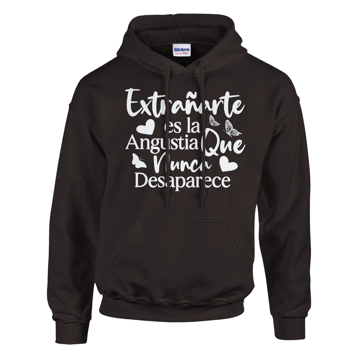 Hoodie of Longing - Wrap Yourself in Emotion - Dark Chocolate - Hoodies