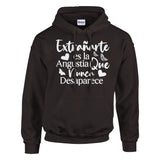 Hoodie of Longing - Wrap Yourself in Emotion - Dark Chocolate - Hoodies