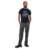 Fatherhood Is Art – Bella + Canvas Dad Shirt - - T-shirts