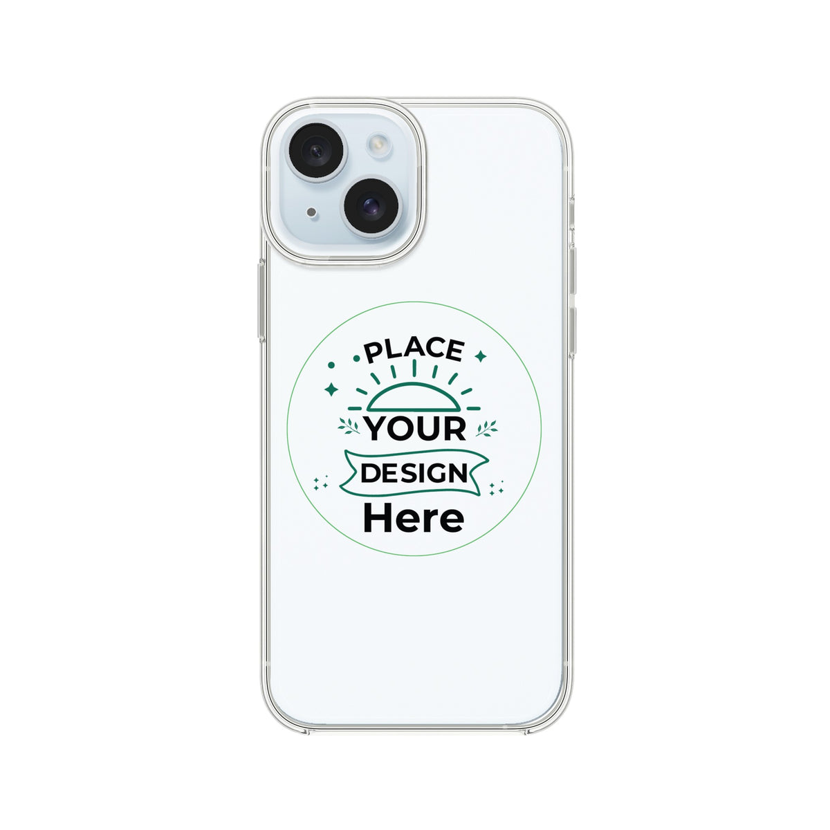 Crystal Clear Defense - The Perfect Customizable Clear iPhone Case - iPhone 15 - Tech Accessories