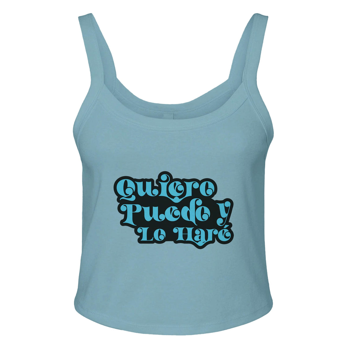 Quiere, Puedo y Lo Haré - Believe and Achieve - sld baby blu bln - Print Material