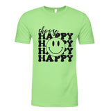 Select Happy - Dress in Positivity, Spread Joy - Apple Green - Print Material