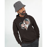 Bound by Love - A Father-Daughter Connection - Dark Chocolate - Hoodies