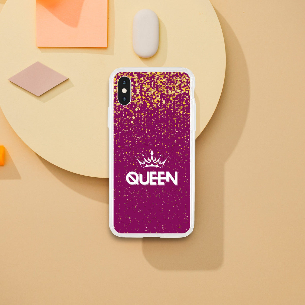 Royalty in Your Hand - King & Queen iPhone Cases - iPhone XS For Queen - Tech Accessories