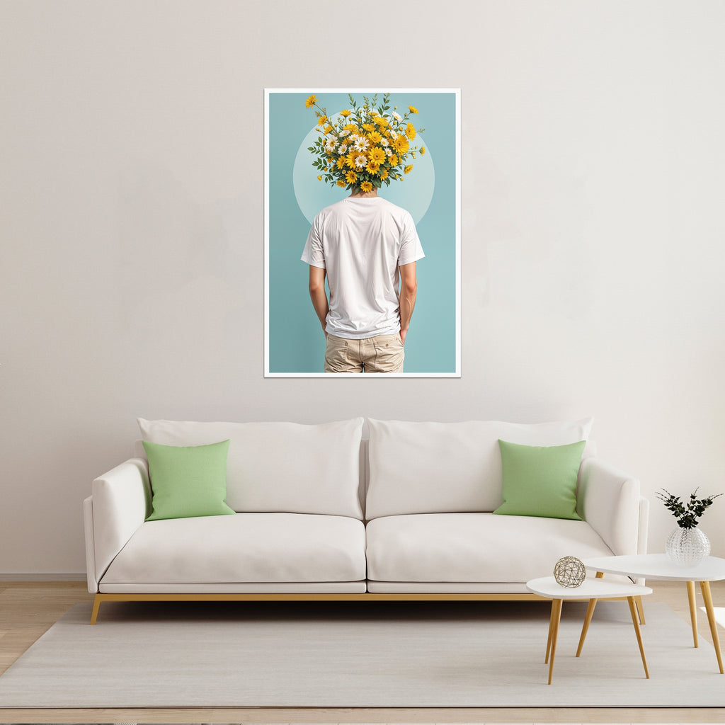 Floral Dreams in Full Bloom - - Framed Posters