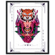 40x50 cm / 16x20″ / Black frame / Tiger Spirit