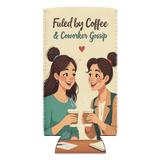 “Coffee & Coworkers” Can Cooler Gift - - Can Covers
