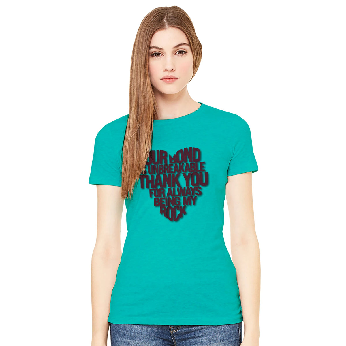 Forever Grateful - Our Unbreakable Bond - Teal - T-shirts