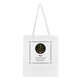 Zodiac-Themed Classic Tote Bag for Soulful Gifting - Virgo - Tote Bags