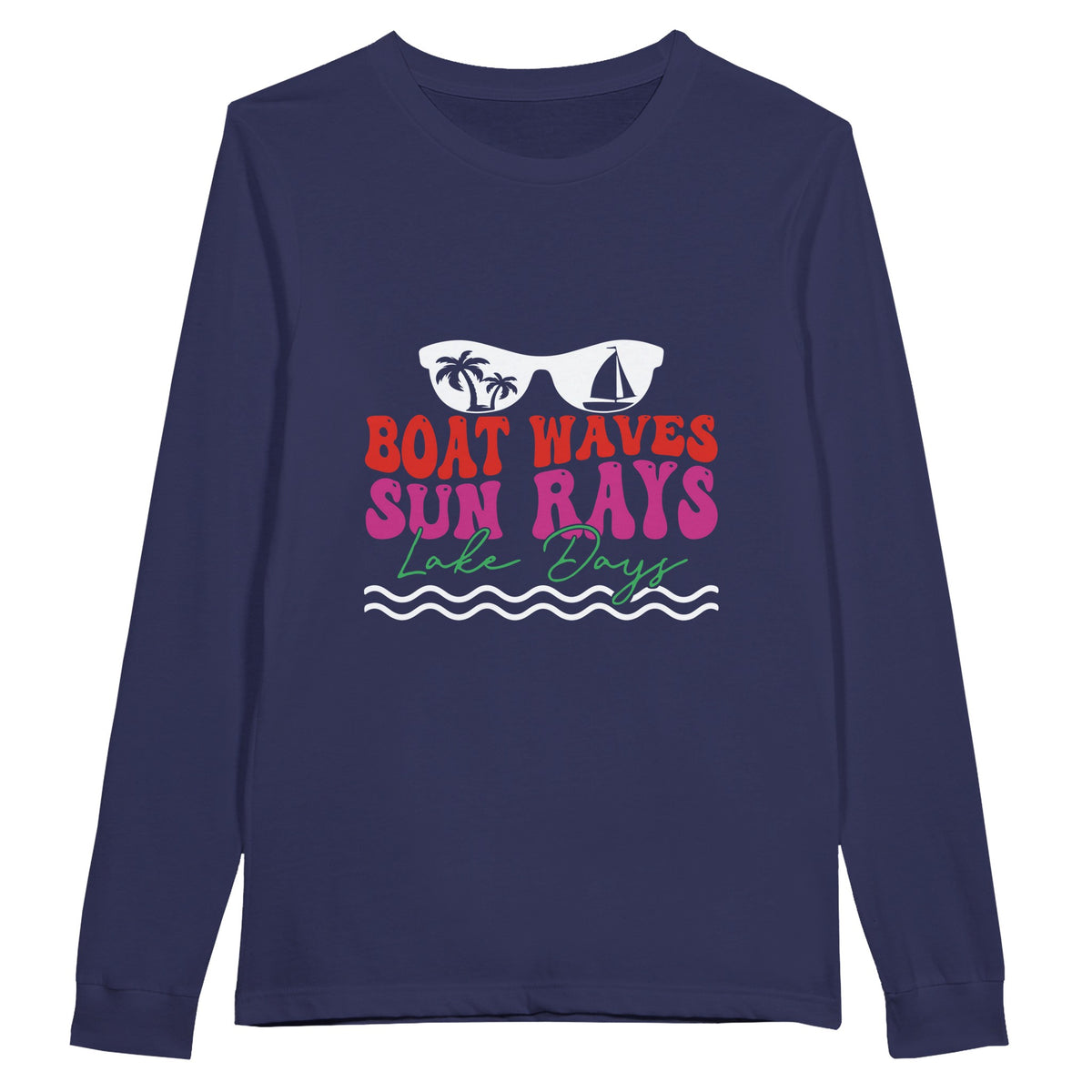 Sail Away - BOAT WAVES, SUN RAYS Adventure - Storm - Sweatshirt