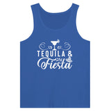 Fiesta Flavor - Tequila & Celebration - True Royal - Tank Tops