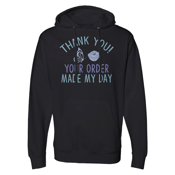 Wear Your Thanks - Appreciation Hooded Apparel - Black - Hoodies