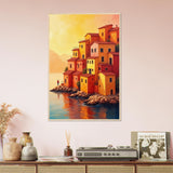 Coastal Calm – Framed Poster for Gifting - Wood frame - Wooden Framed Posters