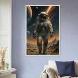 Cosmic Voyager – Wooden Framed Poster Gift - - Wooden Framed Posters