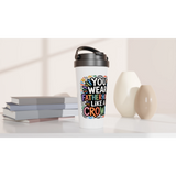 Crowned Dad – Stainless Travel Mug - Default Title - Mugs