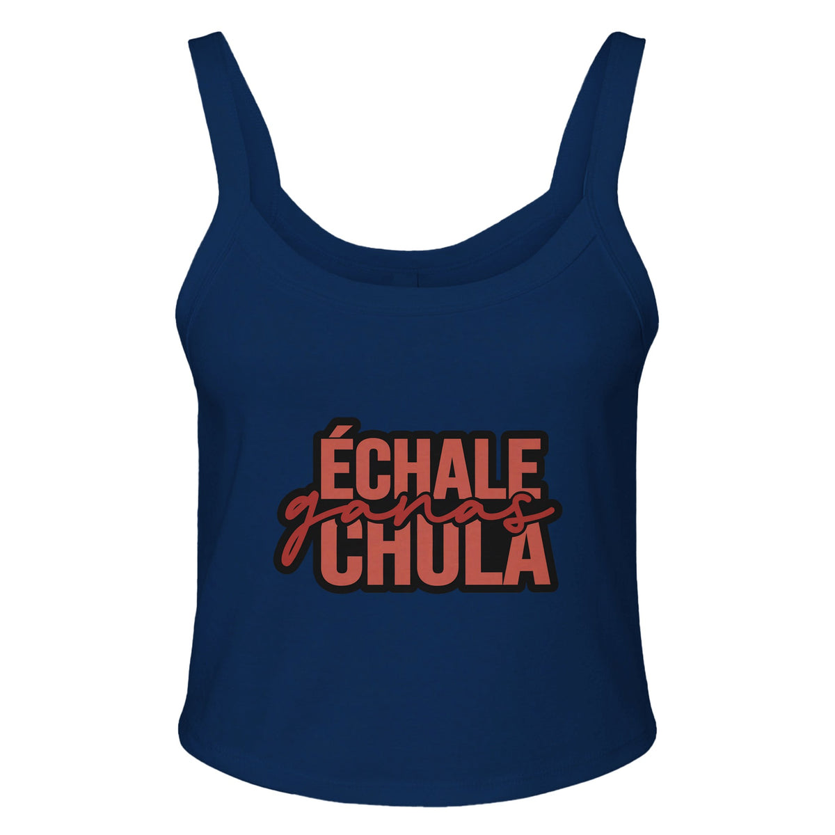 Chula Spirit - Motivational Design - solid navy blend - Tank Tops