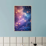 Wish Upon a Star – Gift + Memory Poster for Her - Wood frame - Wooden Framed Posters