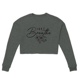 Tranquil Threads - Just Breathe Apparel - Deep Heather - Print Material