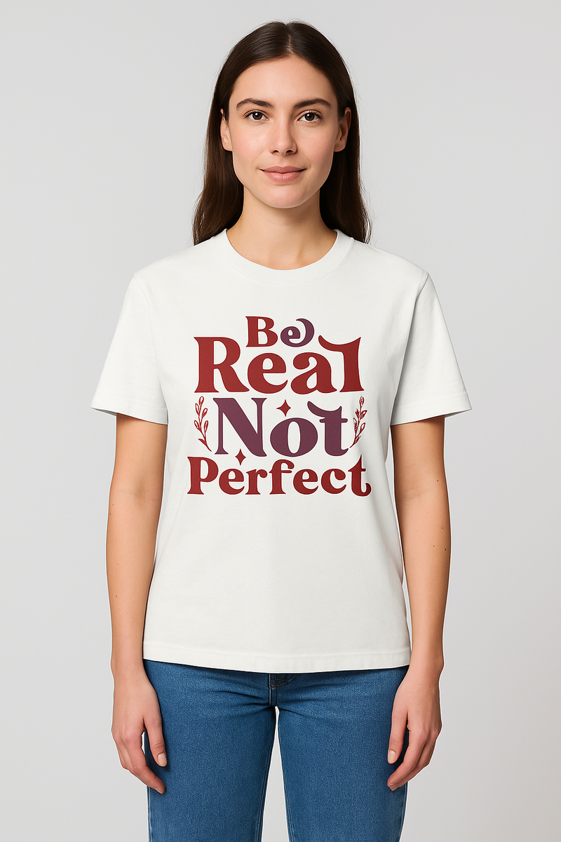 Raw & Real – Celebrate Imperfection Tee - - T-shirts