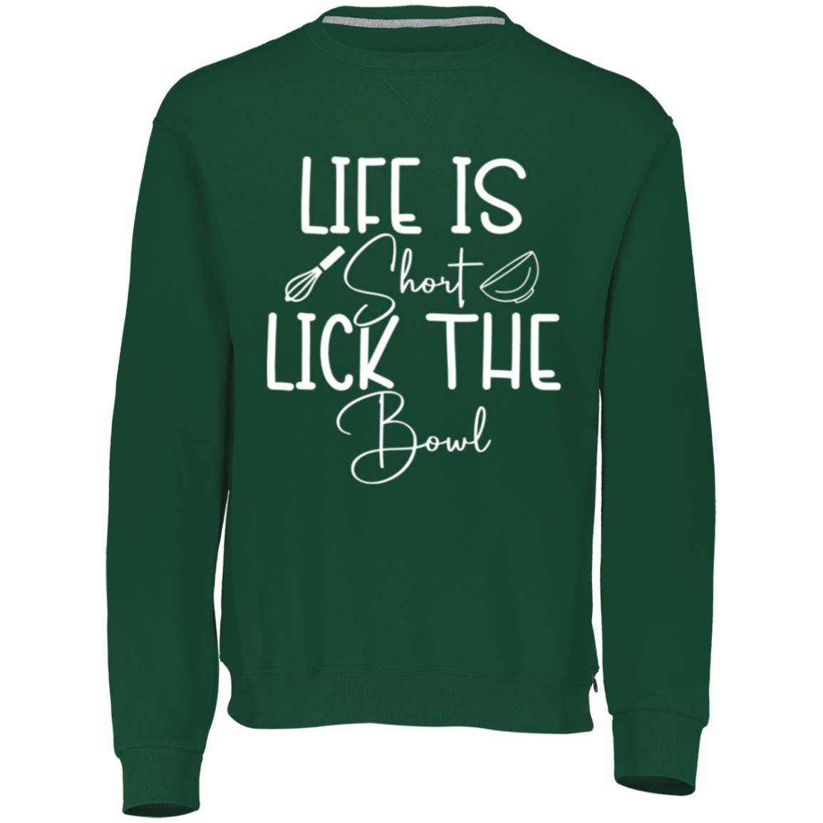 Comfort and Joy - Lick the Bowl Crewneck - Forest - Crewneck T-shirts