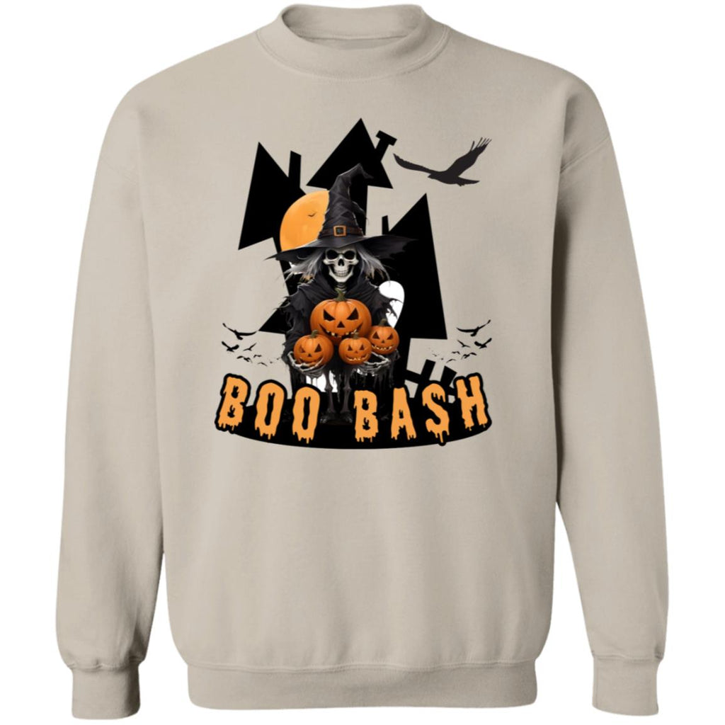 Boo Bash Witch - Spooky Halloween Sweatshirt - Sand - Sweatshirts