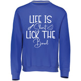 Comfort and Joy - Lick the Bowl Crewneck - Royal - Crewneck T-shirts