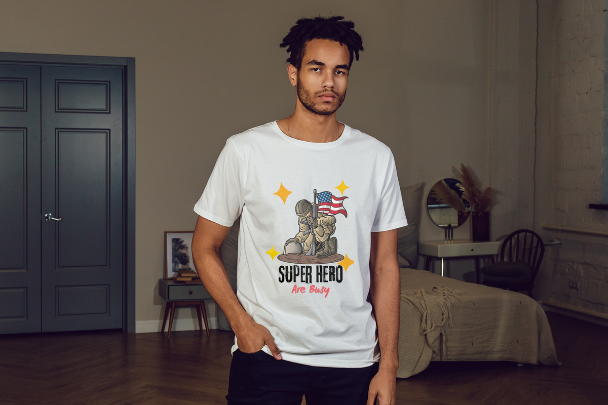 Heroes Off Duty Tee - Embrace the Power of Relaxation - - T-shirts