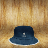 Streetwear Essential - Cool Denim Bucket Hat - - Distressed Buckets Hats