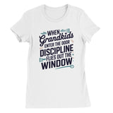 Playful Grandmother T-Shirt Gift – Premium Crewneck - White - T-Shirt