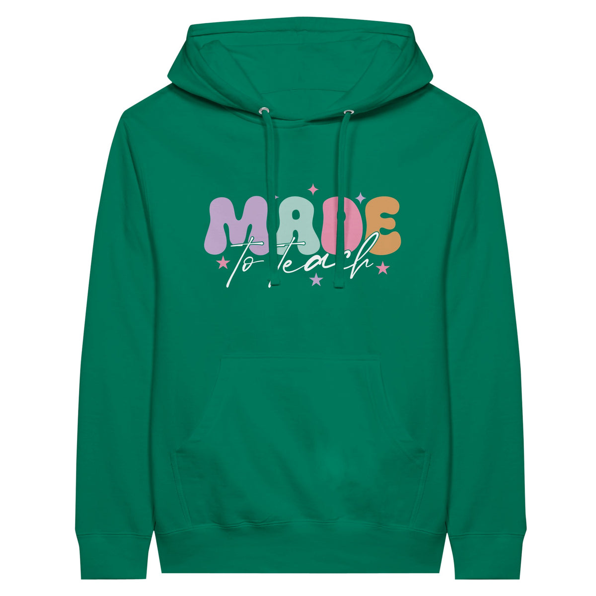 Made to Teach - Premium Unisex Pullover Hoodie - Kelly - Hoodies