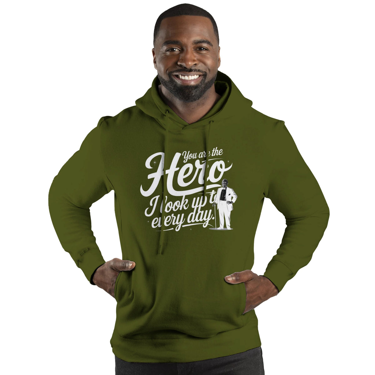 Everyday Hero - Everyday Comfort - Army - Hoodies