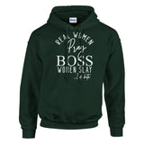 Empowerment Essentials - REAL WOMEN Collection - Forest Green - Hoodies