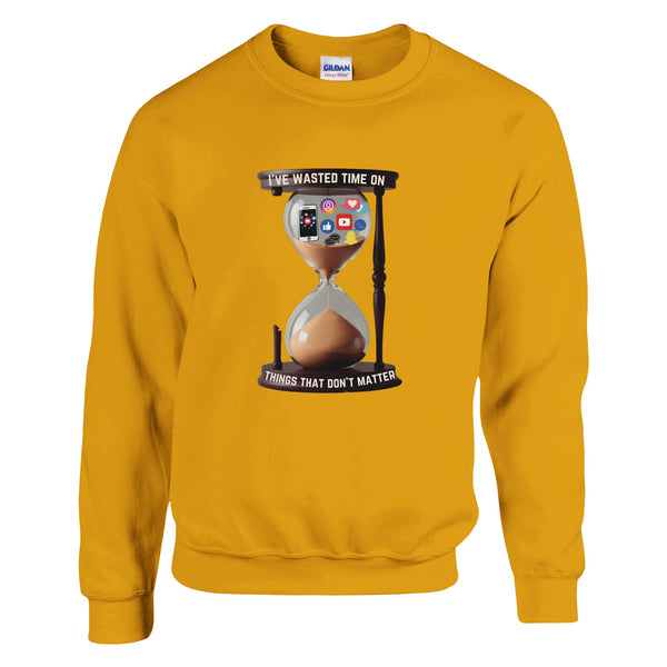 Sands of Time - Social Media Reflection Sweatshirt - Gold - Sweatshirt