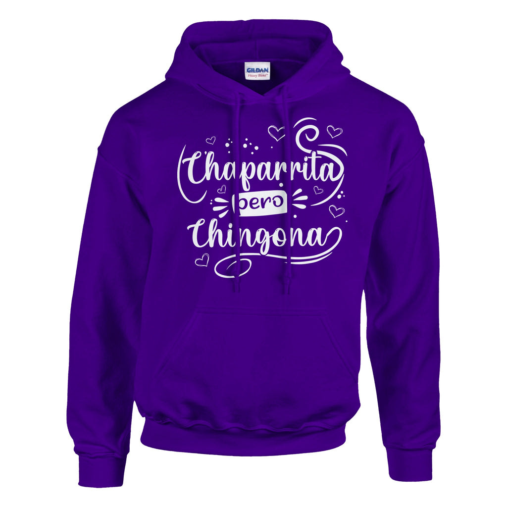 Embrace Your Inner Strength - Chaparrita Pero Chingona - Purple - Hoodies