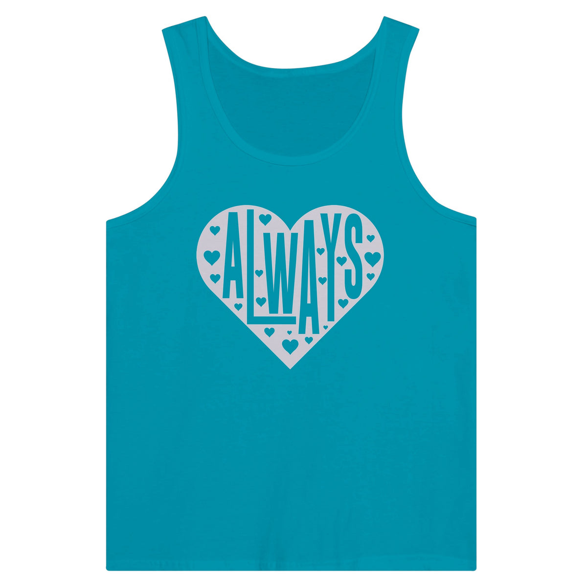 Heartfelt Remembrance - Wear 'Always' Close - Teal - Print Material