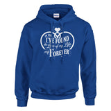 In You, I Found My Forever – Cozy Gildan Hoodie for Husband - Royal - Hoodies