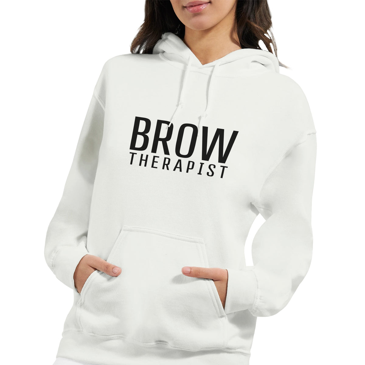 BROW THERAPIST - Define Beauty, Gift Self-Love - - Hoodies