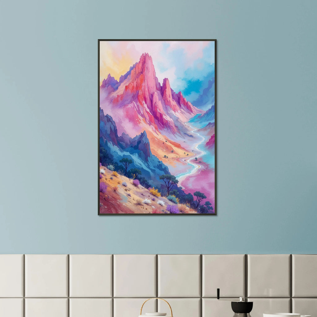 Majestic Peaks - Metal Framed Memory Poster - Default Title - Metal Framed Posters