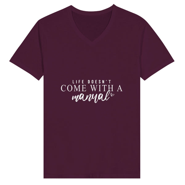 Life's Wisdom Woven - Reflecting on the Journey - Maroon - T-shirts