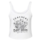 Everlasting Impact - Planting Seeds Design - solid wht blend - Tank Tops