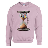 Sands of Time - Social Media Reflection Sweatshirt - Light Pink - Sweatshirt