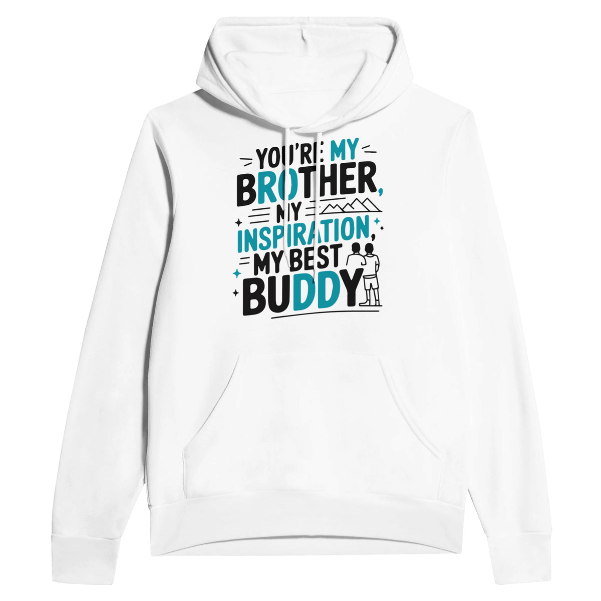 You're My Brother, My Best Buddy – A Bond for Life - White - Hoodies